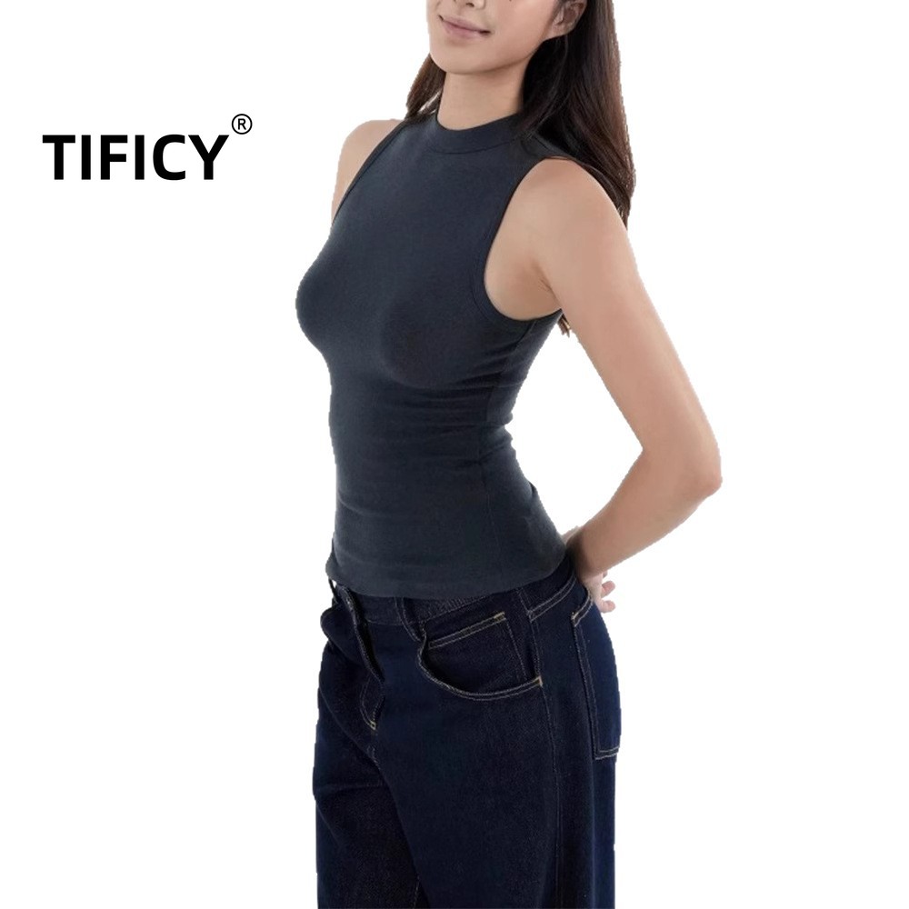 Women'S Semi Formal Evening Wear - Retro sportowy top bez rękawów z