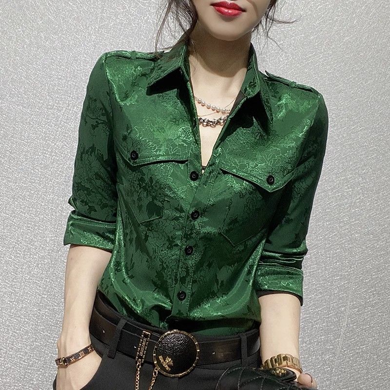 Women Formal Wear Outfits - Bluzki damskie wiosenna i jesienna bluzka