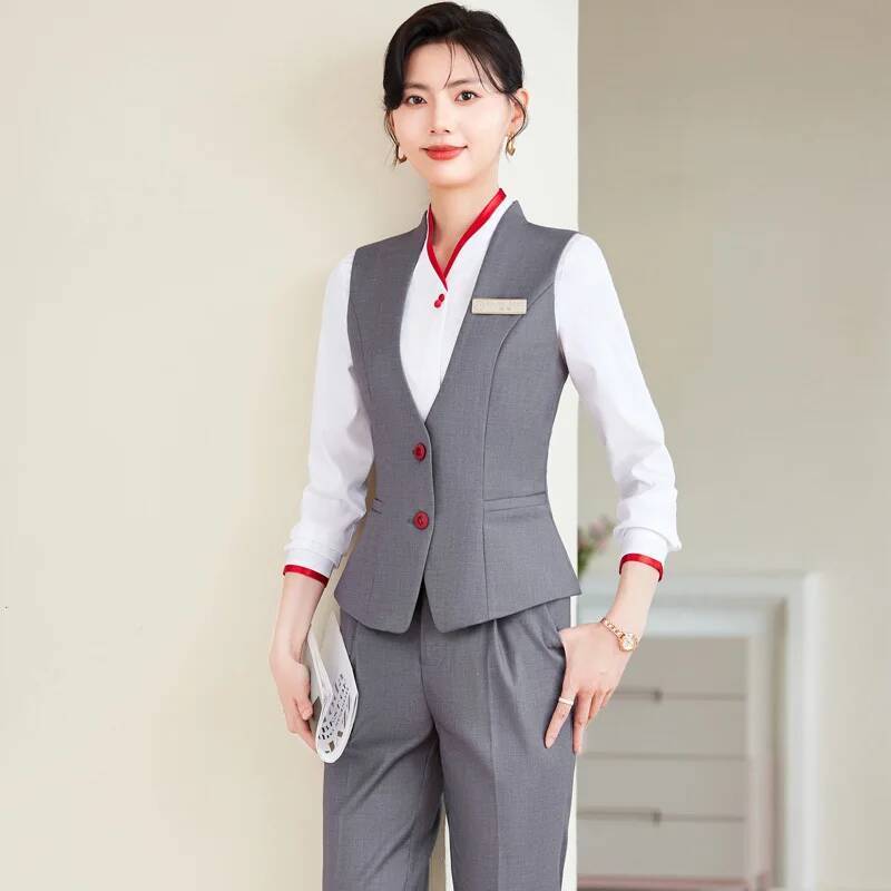 Women Formal Wear Blazers - Eleganckie garnitury damskie plus size 5XL,
