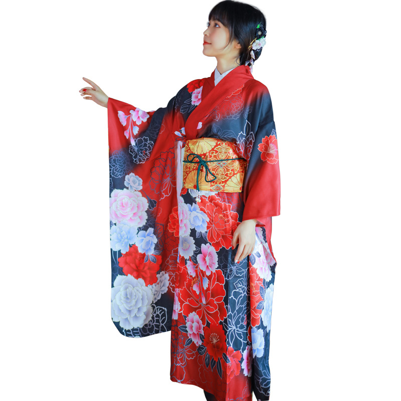 Women'S Formal Traditional Wear - Damskie japońskie kimono, elegancki strój z