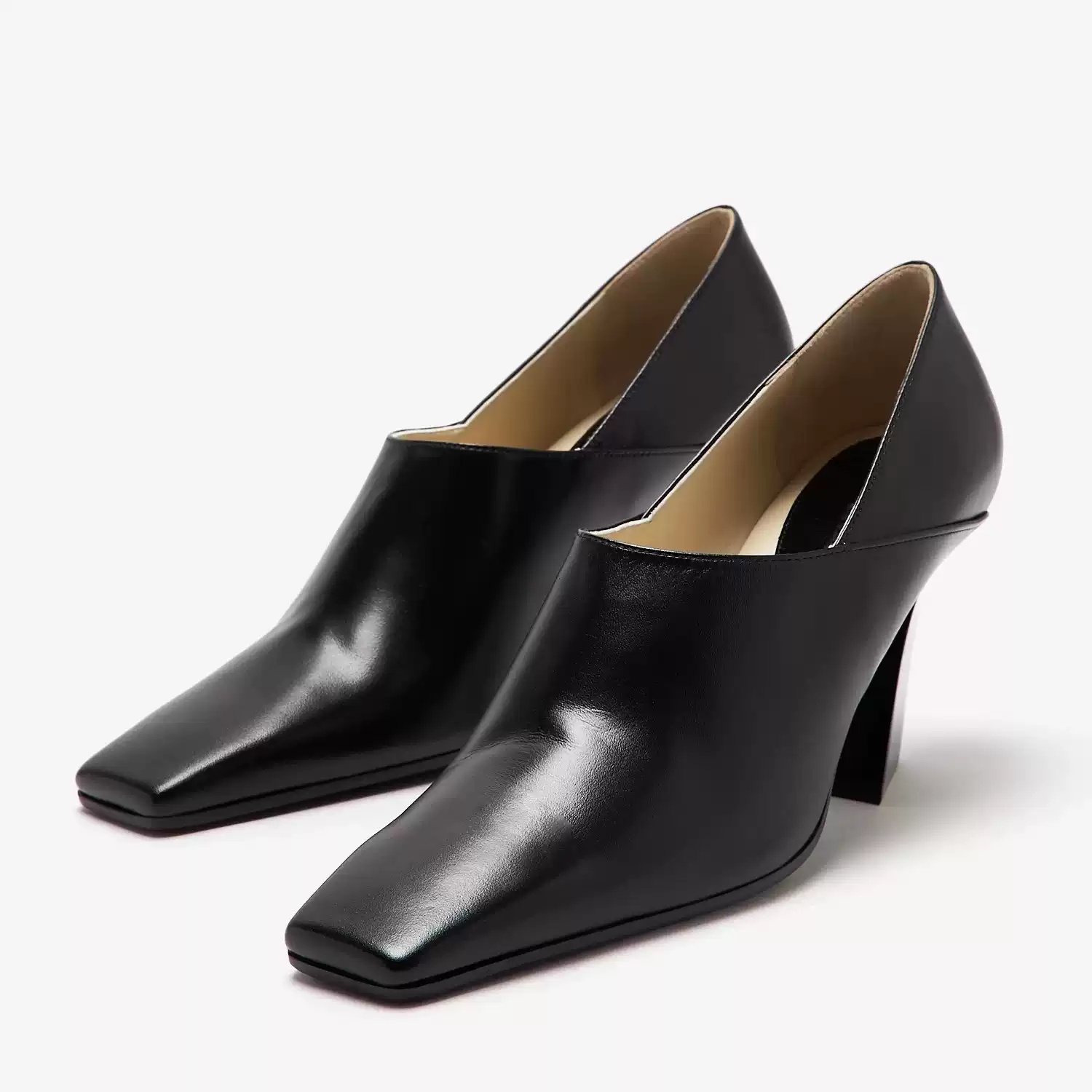 Damskie czarne skórzane czółen – Women Formal Office Wear Shoes recenzja i cena