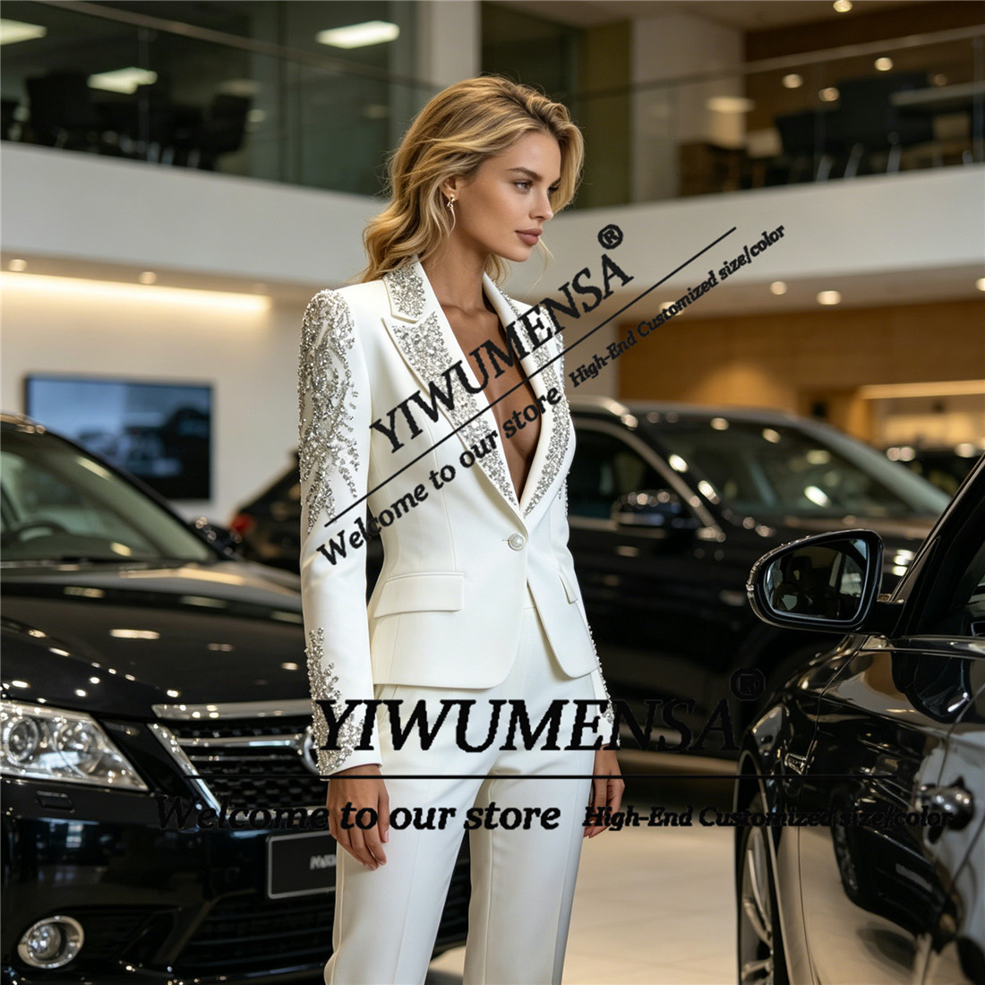 Luksusowe damskie garnitury dw – Women Formal Wear Blazers recenzja i cena