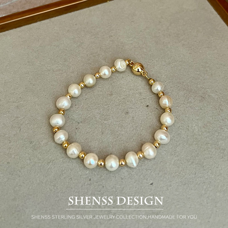 Klasyczny temperament naturaln – Pearl Necklace Set recenzja i cena