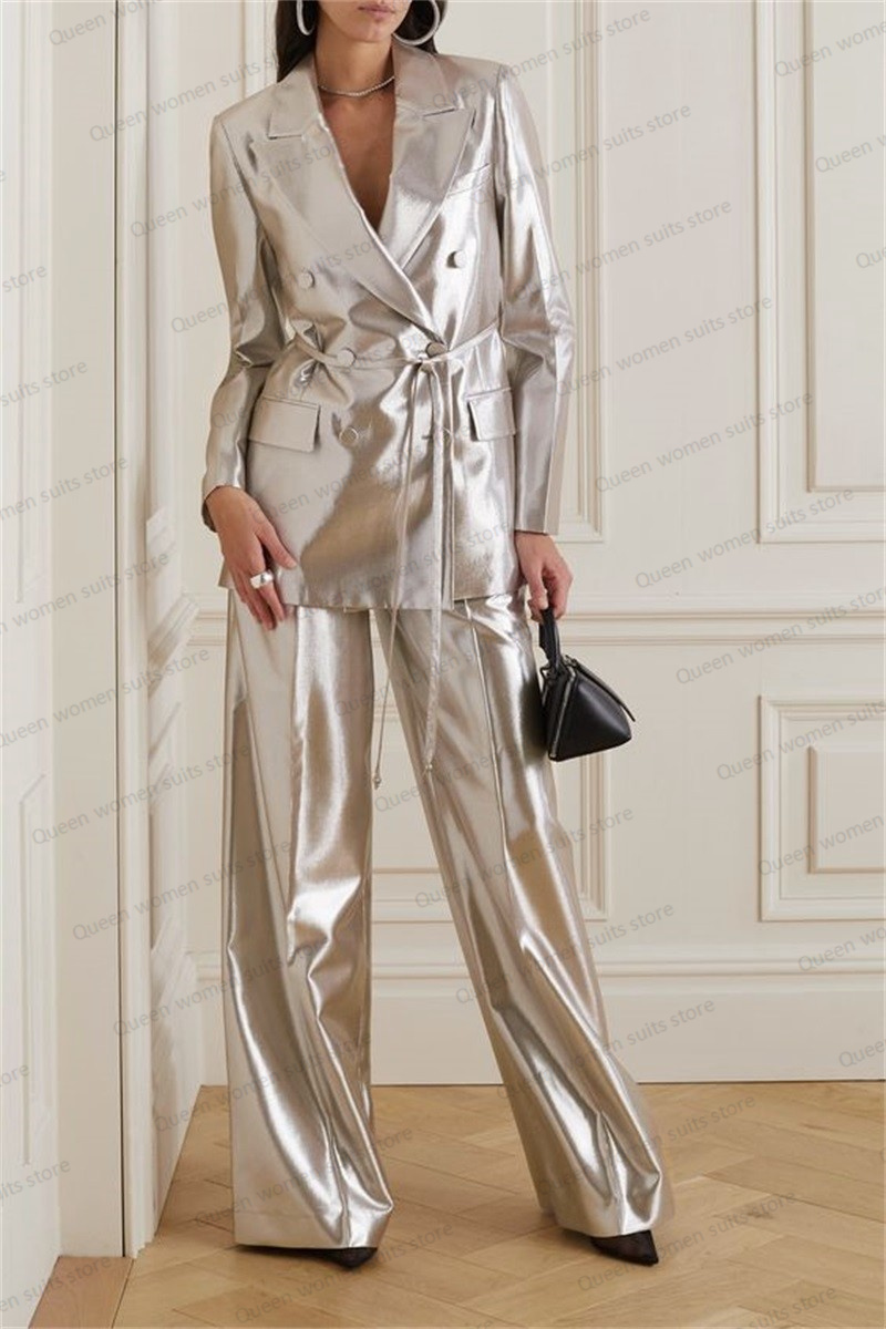 Błyszcząca satynowa marynarka  – Women'S Formal Jackets To Wear With Dresses recenzja i cena