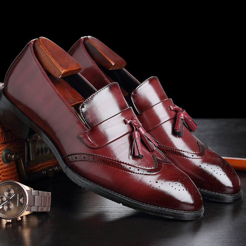Klasyczne męskie skórzane moka – Women Formal Office Wear Shoes recenzja i cena