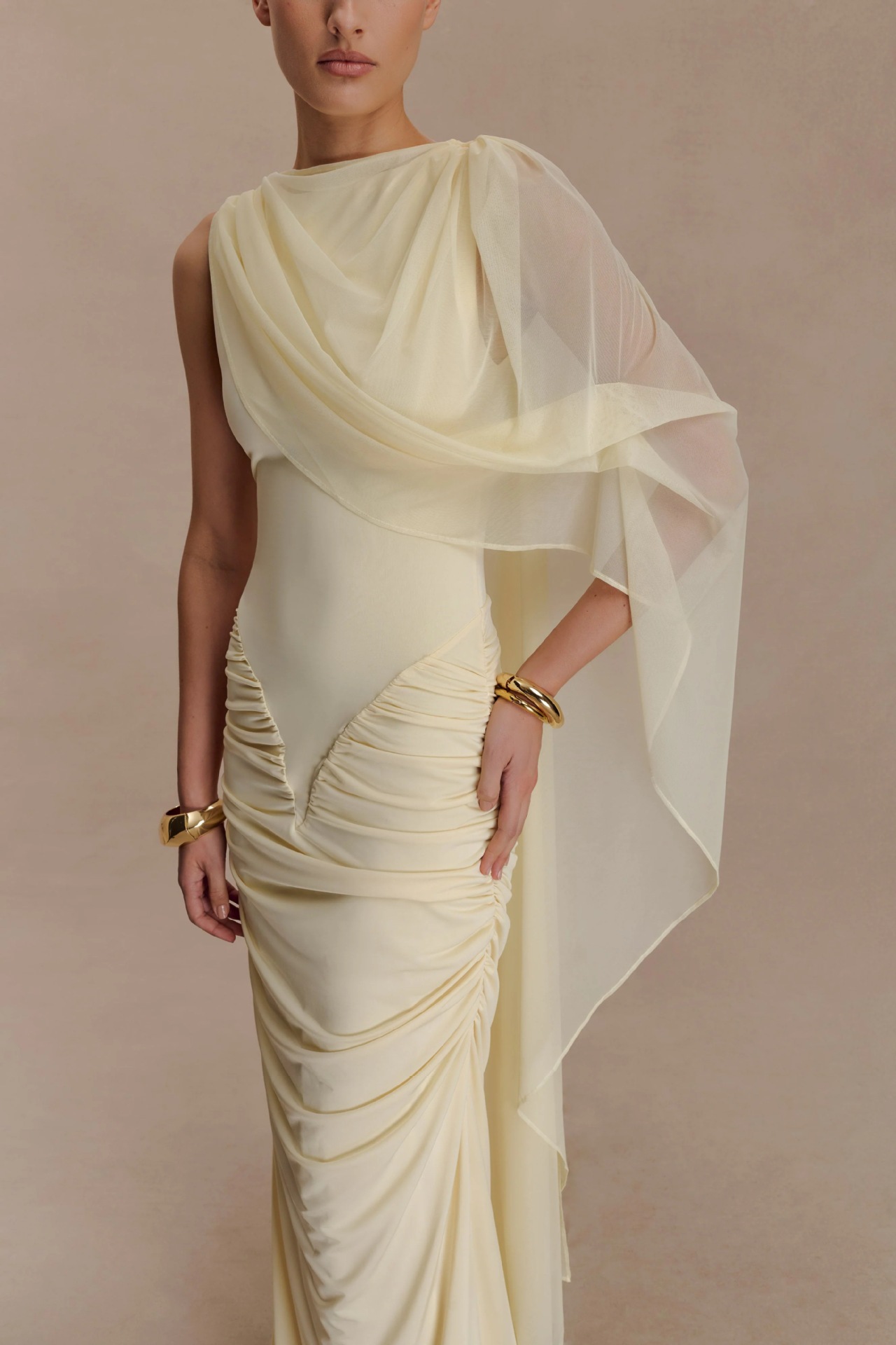 Żółta Sukienka Wieczorowa Dams – Women'S Holiday Formal Wear recenzja i cena