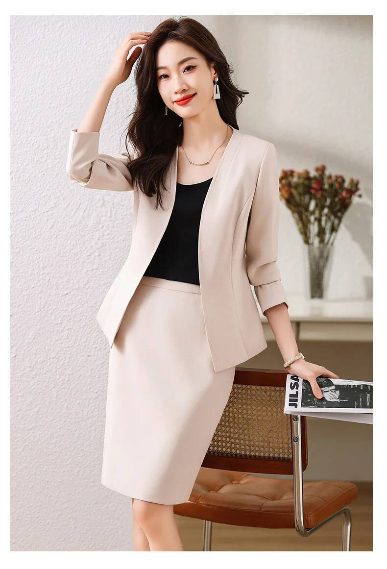 Eleganckie damskie garnitury b – Women Formal Wear Blazers recenzja i cena