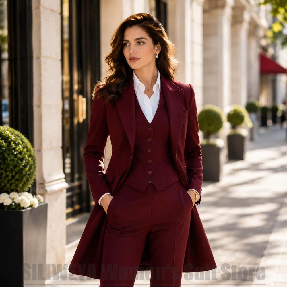 Elegancki damski garnitur 3-cz – Women Formal Wear Blazers recenzja i cena