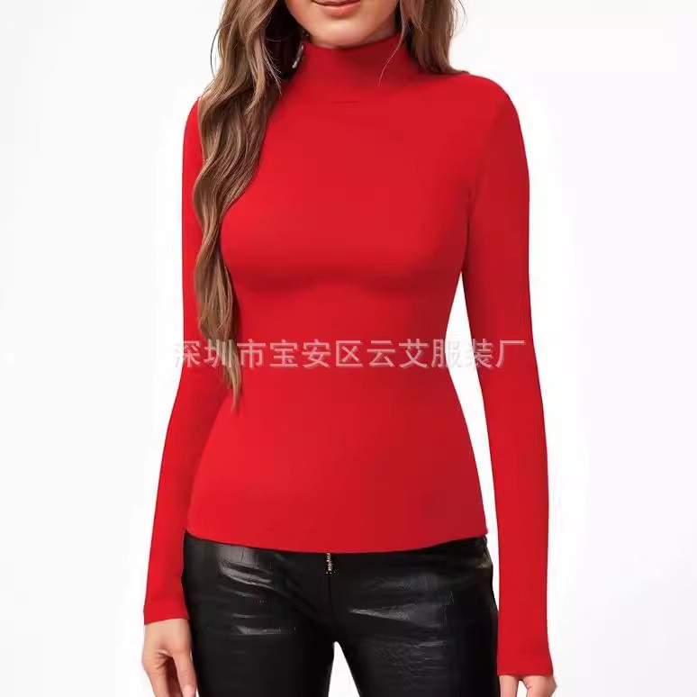 Damska dopasowana bluzka z gol – Turtleneck Bodysuit Office recenzja i cena