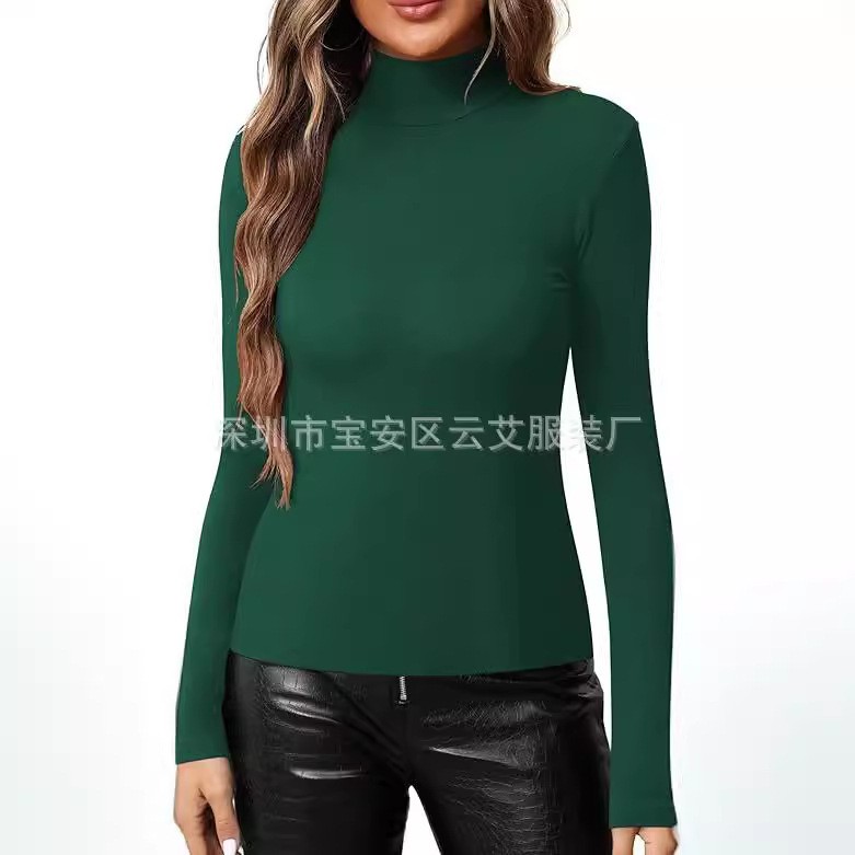 Damska dopasowana bluzka z gol – Turtleneck Bodysuit Office recenzja i cena