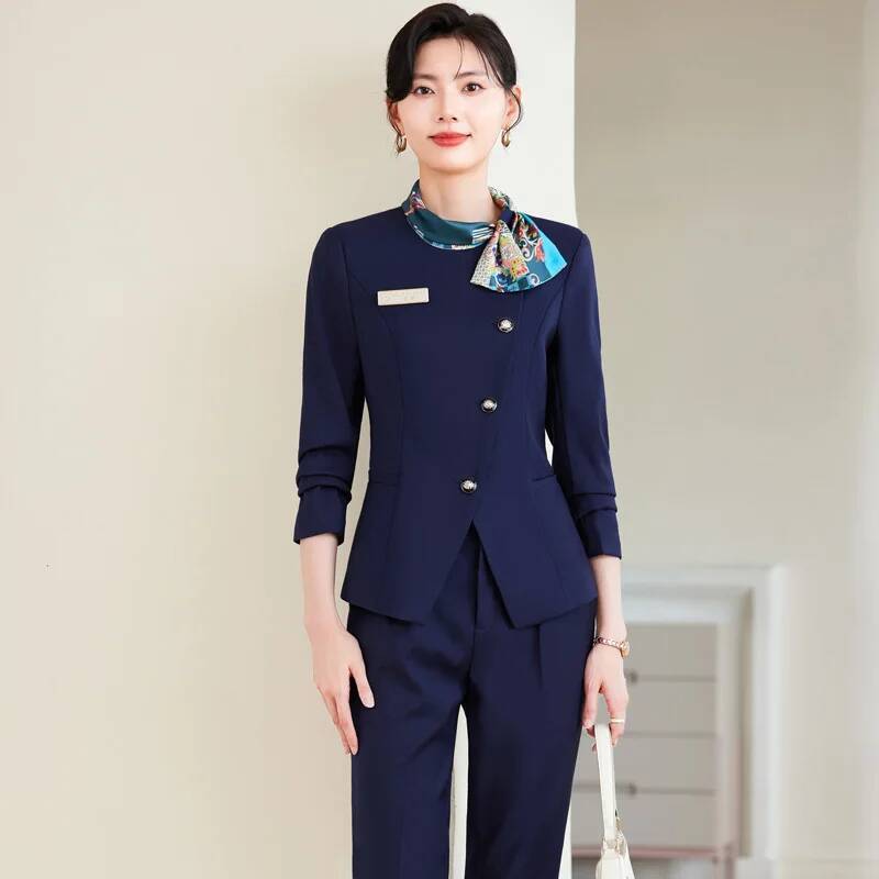 Eleganckie komplety spodniowe  – Women Formal Wear Blazers recenzja i cena