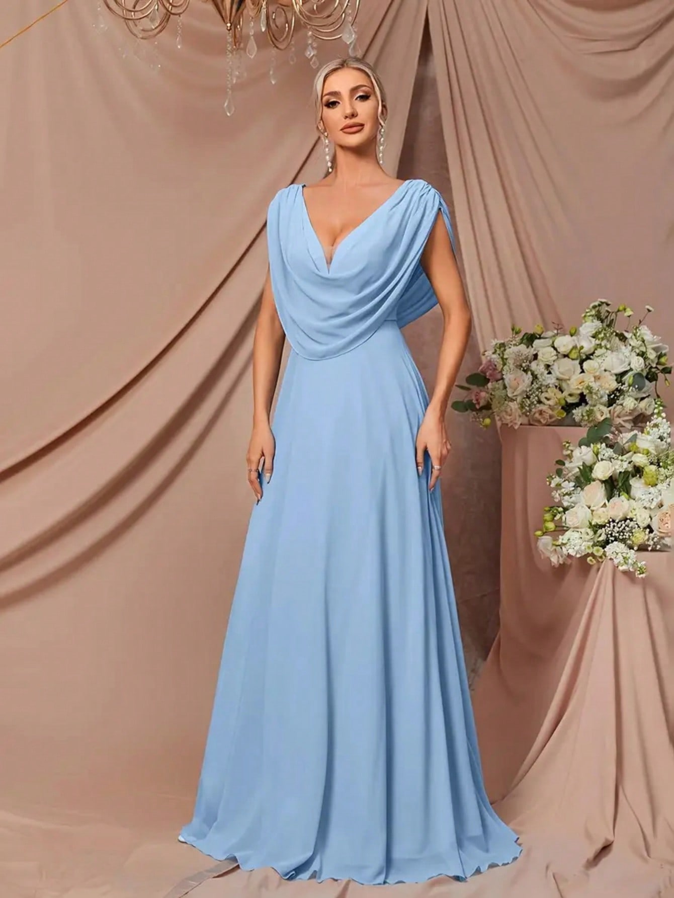 Sukienka wieczorowa dla druhen – Women Formal Wear H&M recenzja i cena