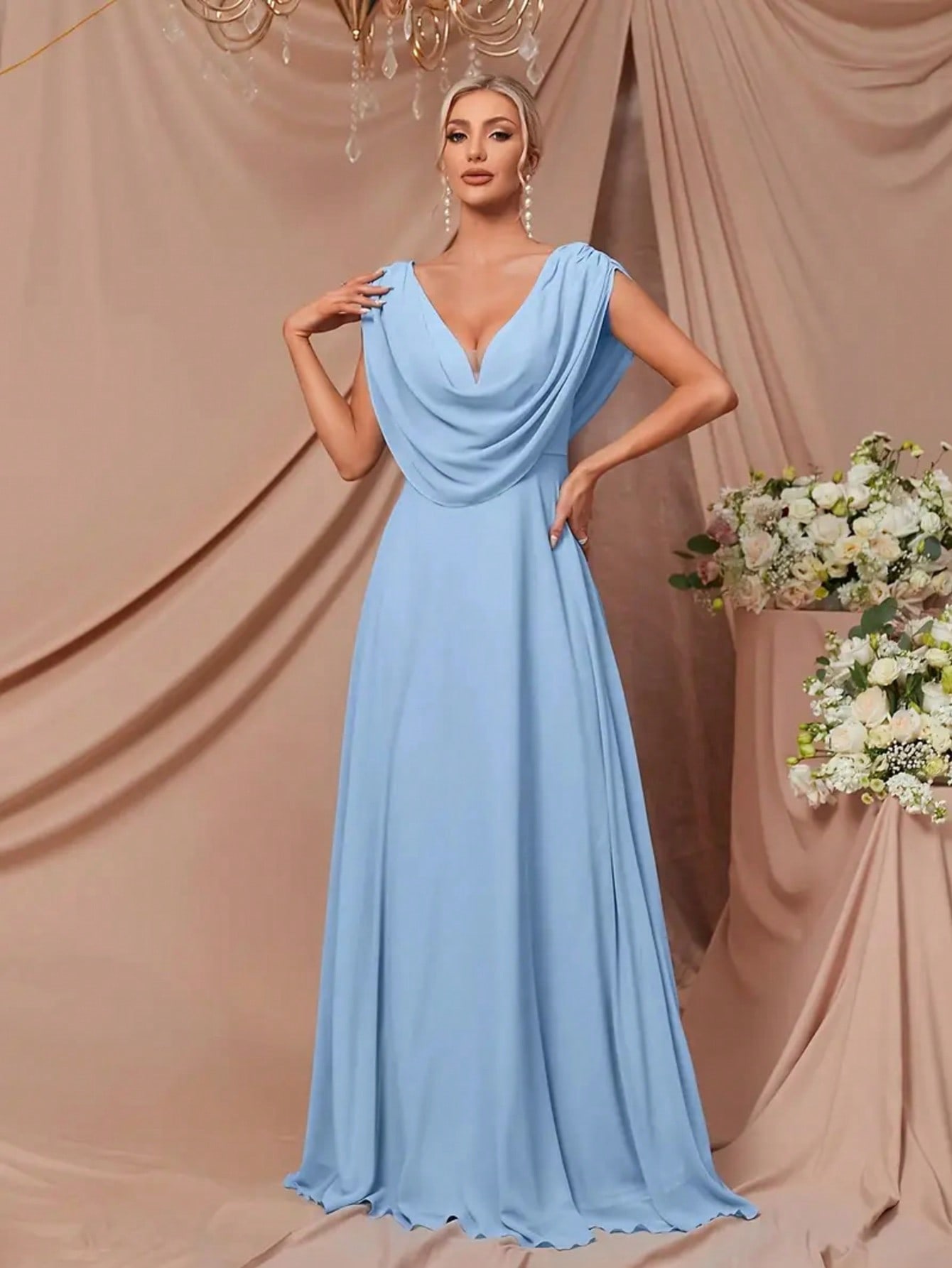 Sukienka wieczorowa dla druhen – Women Formal Wear H&M recenzja i cena