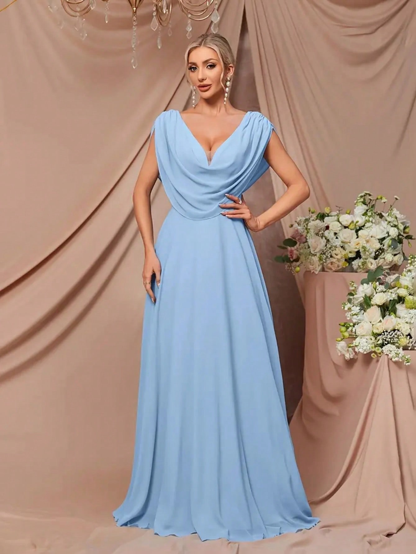 Sukienka wieczorowa dla druhen – Women Formal Wear H&M recenzja i cena