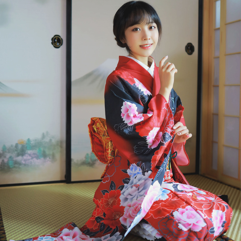 Damskie japońskie kimono, eleg – Women'S Formal Traditional Wear recenzja i cena