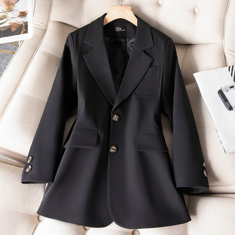 Niebieski czarny zielony damsk – Women Formal Wear Blazers recenzja i cena