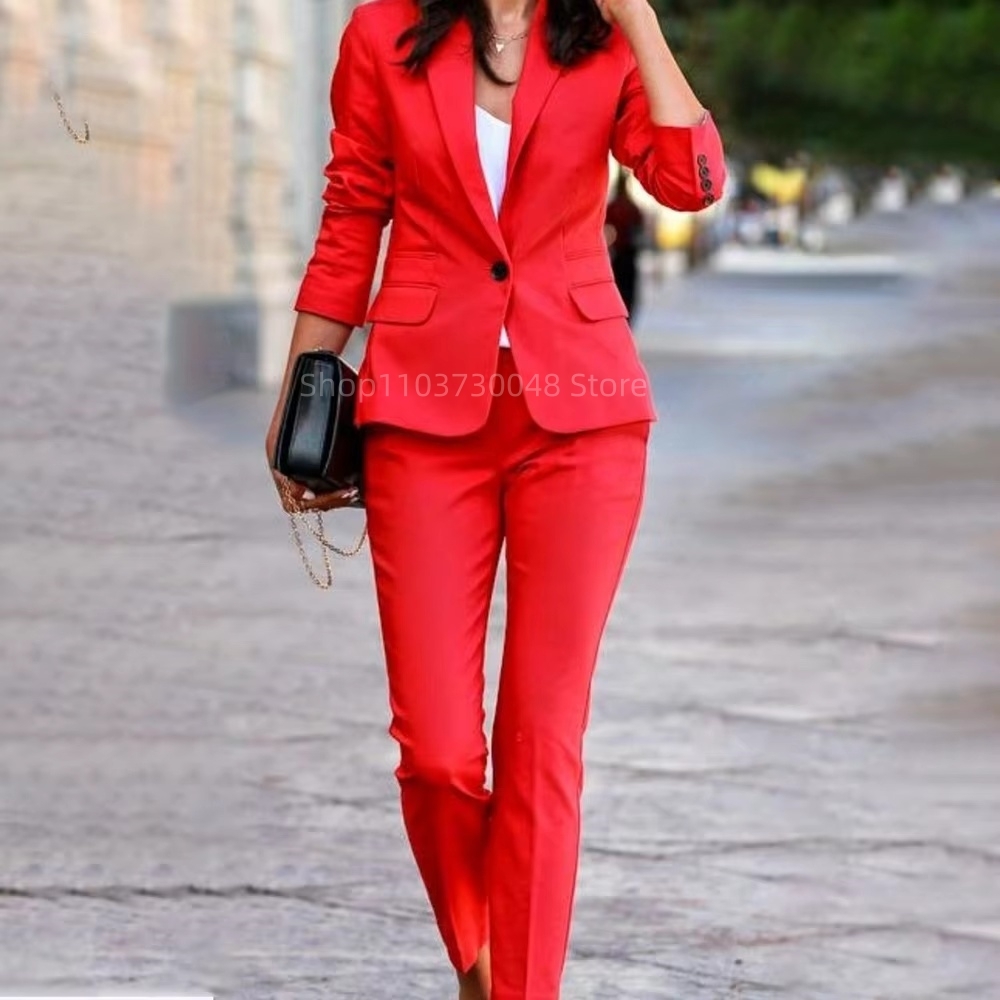 Damski garnitur biurowy: maryn – Women Formal Wear Blazers recenzja i cena
