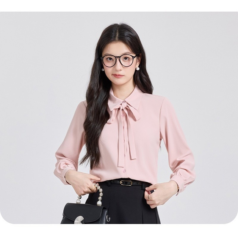 Różowa szyfonowa koszula damsk – High End Women'S Formal Wear recenzja i cena